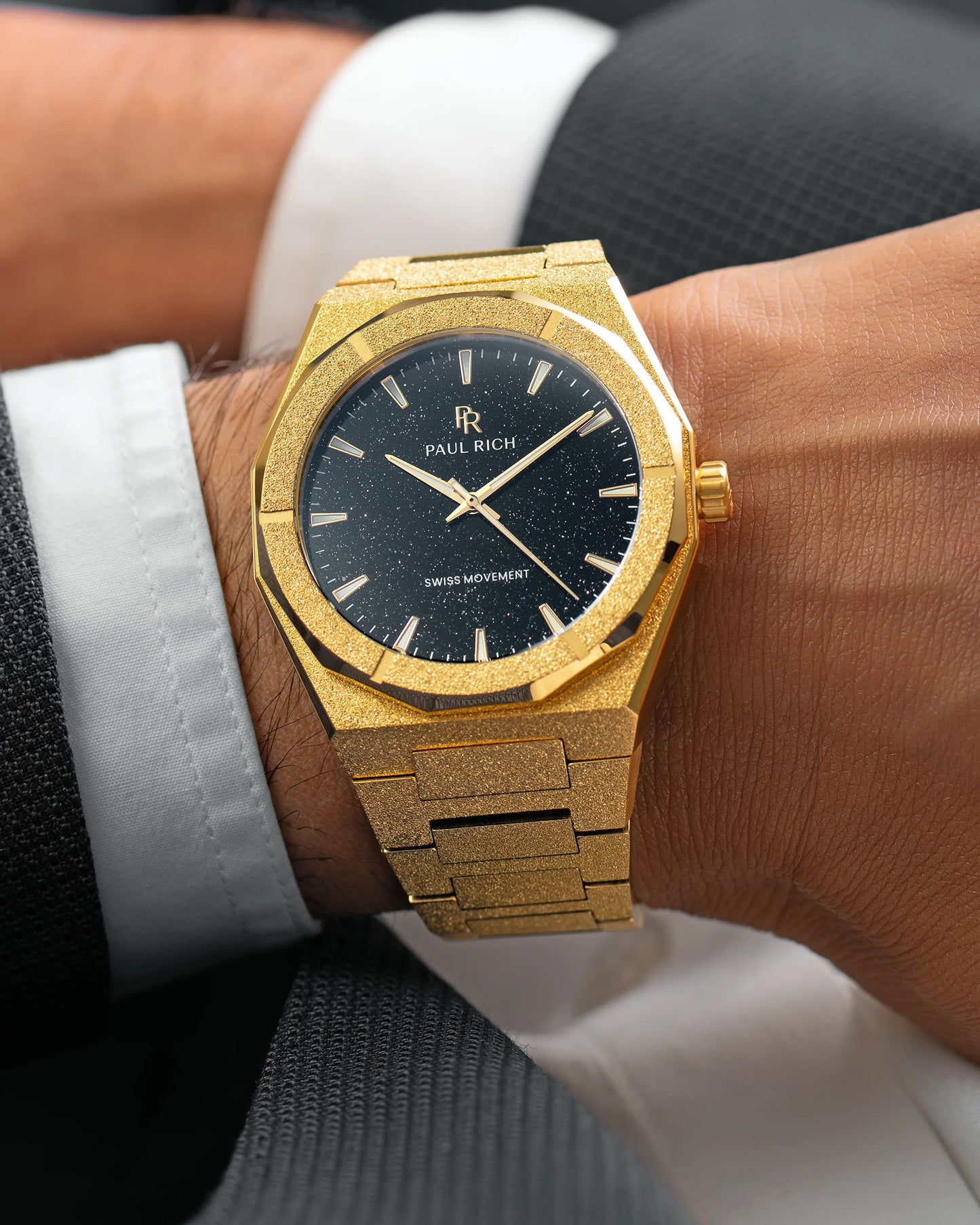 Frosted Star Dust Gold