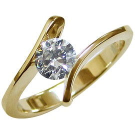 FREYJA, diamantring, 14 kt, rødguld, ct. 0.25 - 1.00 ct.