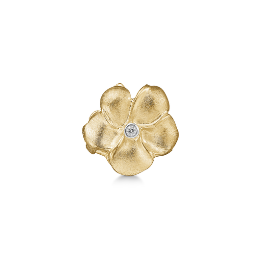 Connections Lås Anemone Cubic Zirkonia Forgyldt Sterling Sølv