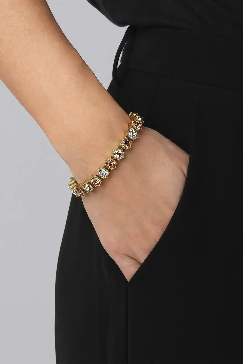 DYRBERG/KERN - Tennisarmbånd - Gold II.