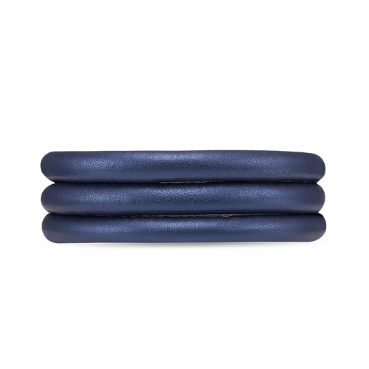 STORY armbånd 70 cm læder, blue