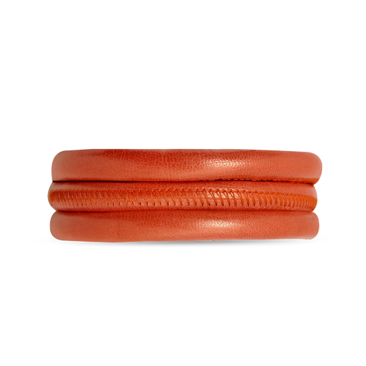 STORY armbånd 70 cm læder, coral