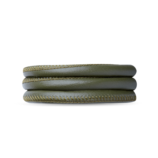 STORY armbånd 70 cm læder, olive