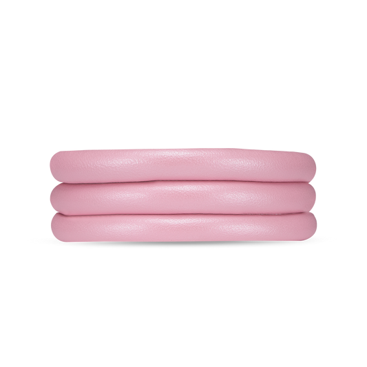 STORY armbånd 70 cm læder, pink