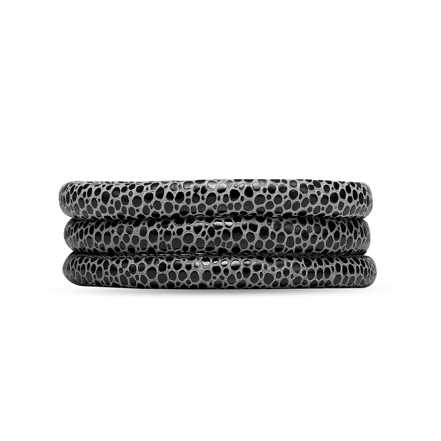 STORY armbånd 70 cm læder, stone black