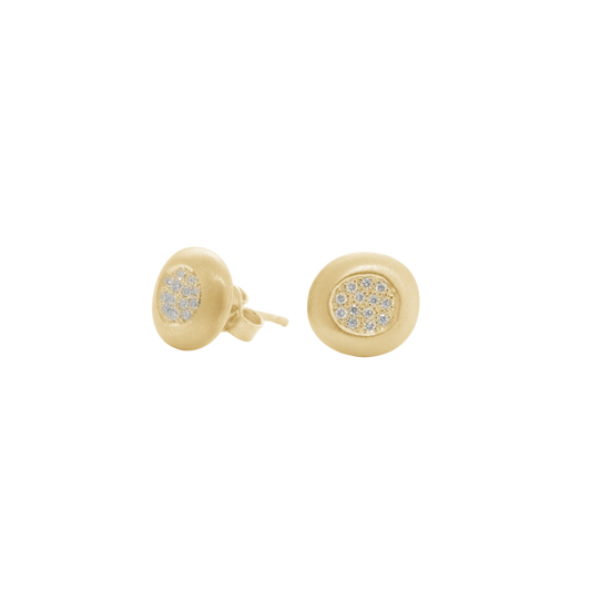 Ørestikker 14 Karat Guld med 26 0,005 ct W/SI Diamanter