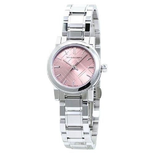 BURBERRY Ladies Silver Pink Dameur