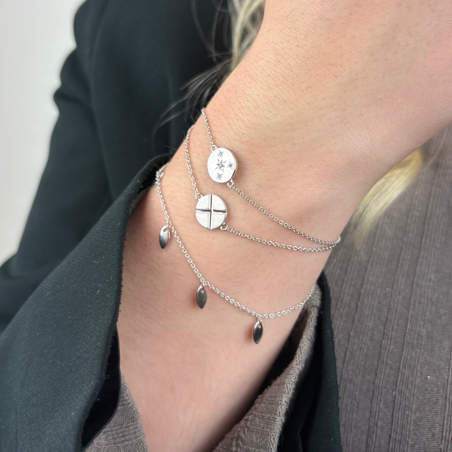 Armbånd Kryds Sterling Sølv