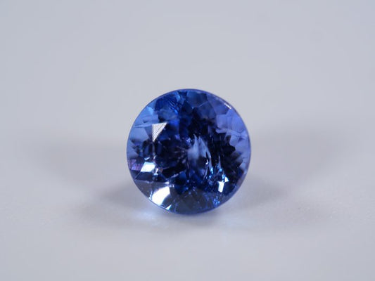 Tanzanit, rund, 0.96 ct