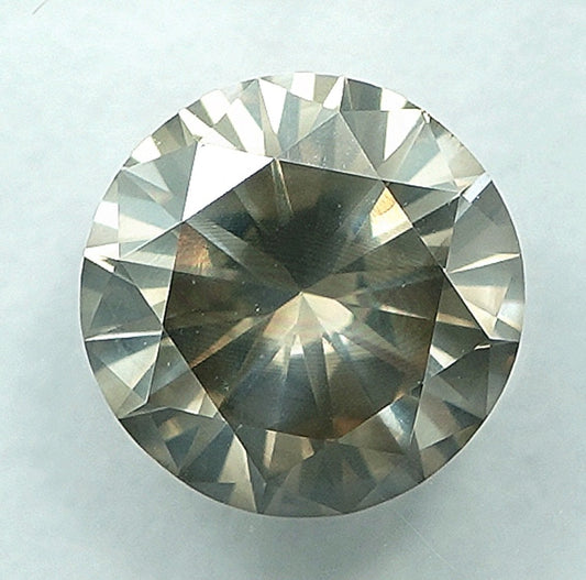 Diamond - 1.02 ct - Brilliant - Natural Fancy Grayish Yellow - SI2