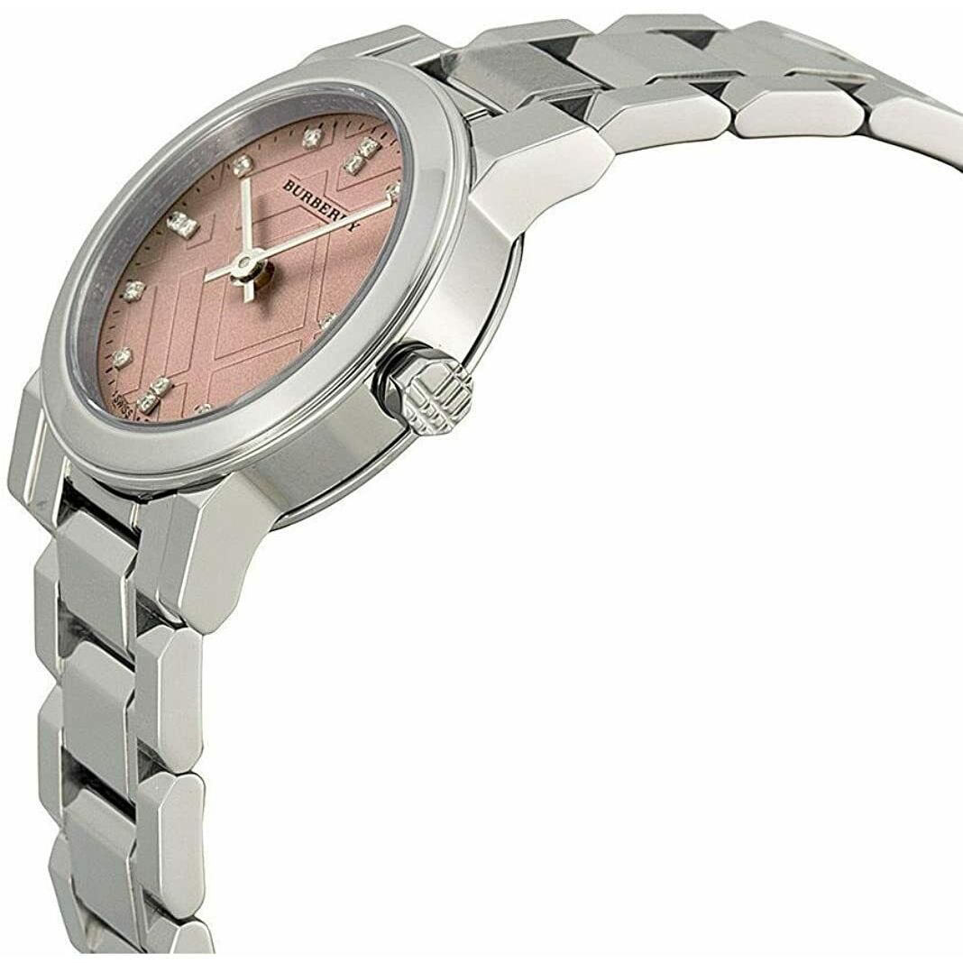BURBERRY Ladies Silver Pink Dameur