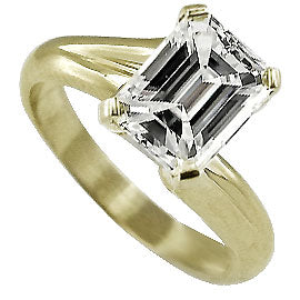 Diamant, smaragdslib, 0.20 ct - 2.00 ct