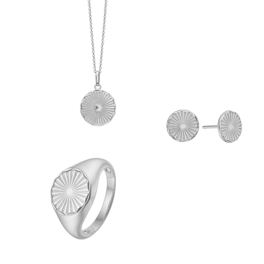 Magic Coin smykkesæt, Sølv